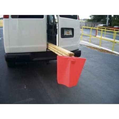 Accuform TAILGATE WARNING FLAG HEAVYDUTY FSG204 FSG204